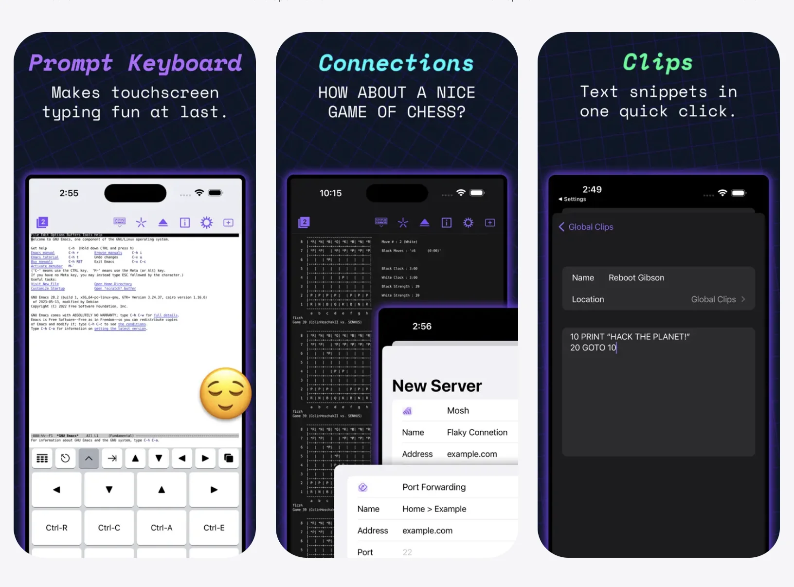 Prompt 3 SSH client by Panic